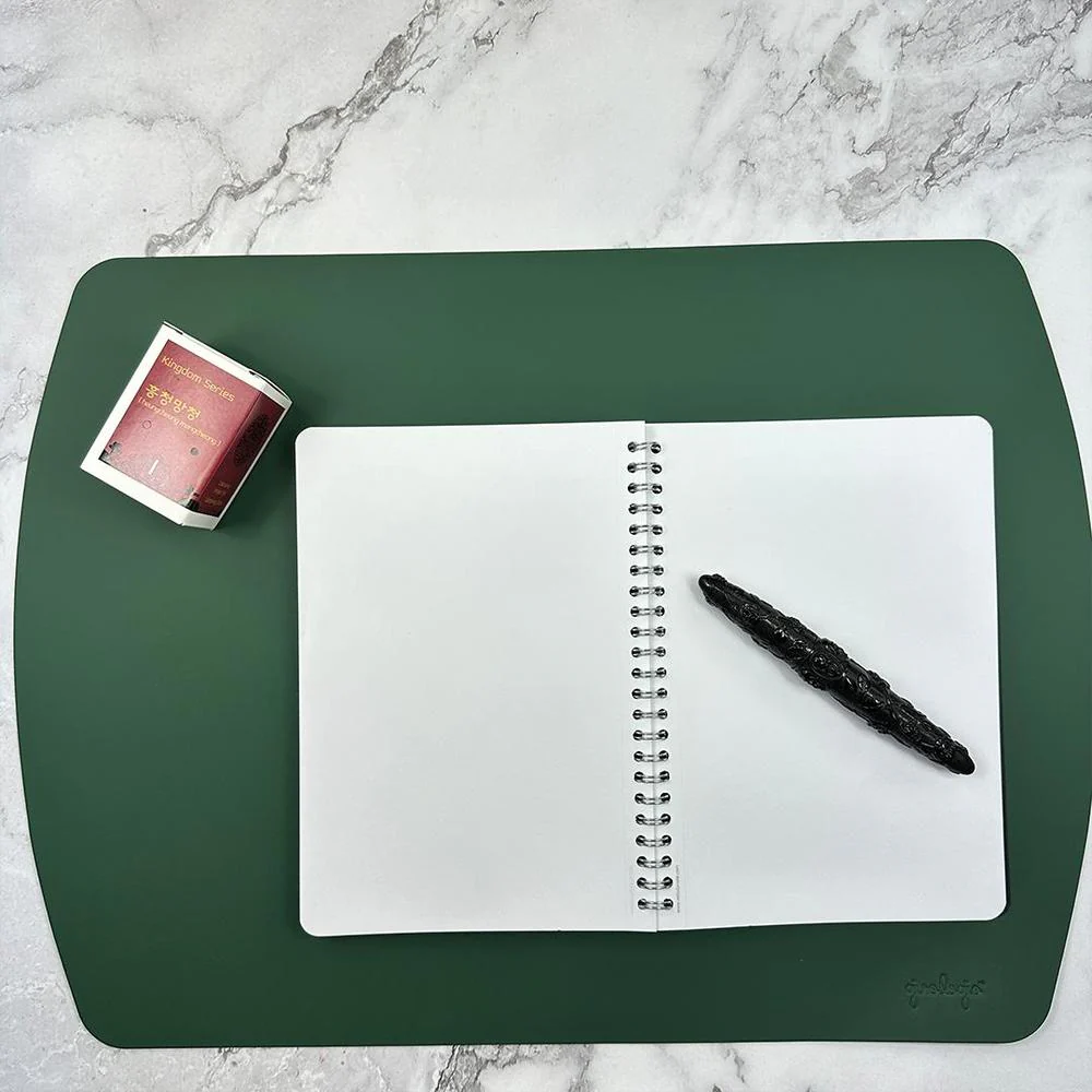 Girologio Writing Mat - Repurposed Leather - Image 6