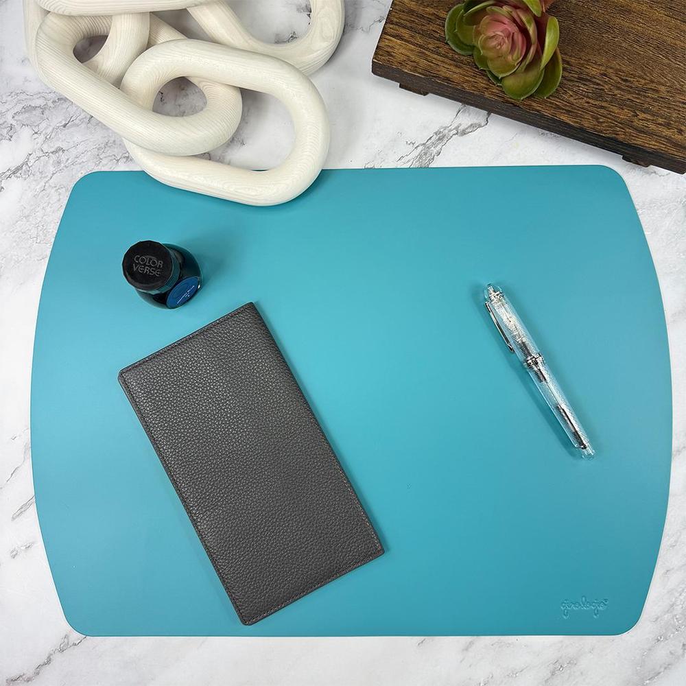 Girologio Writing Mat - Repurposed Leather - Image 7