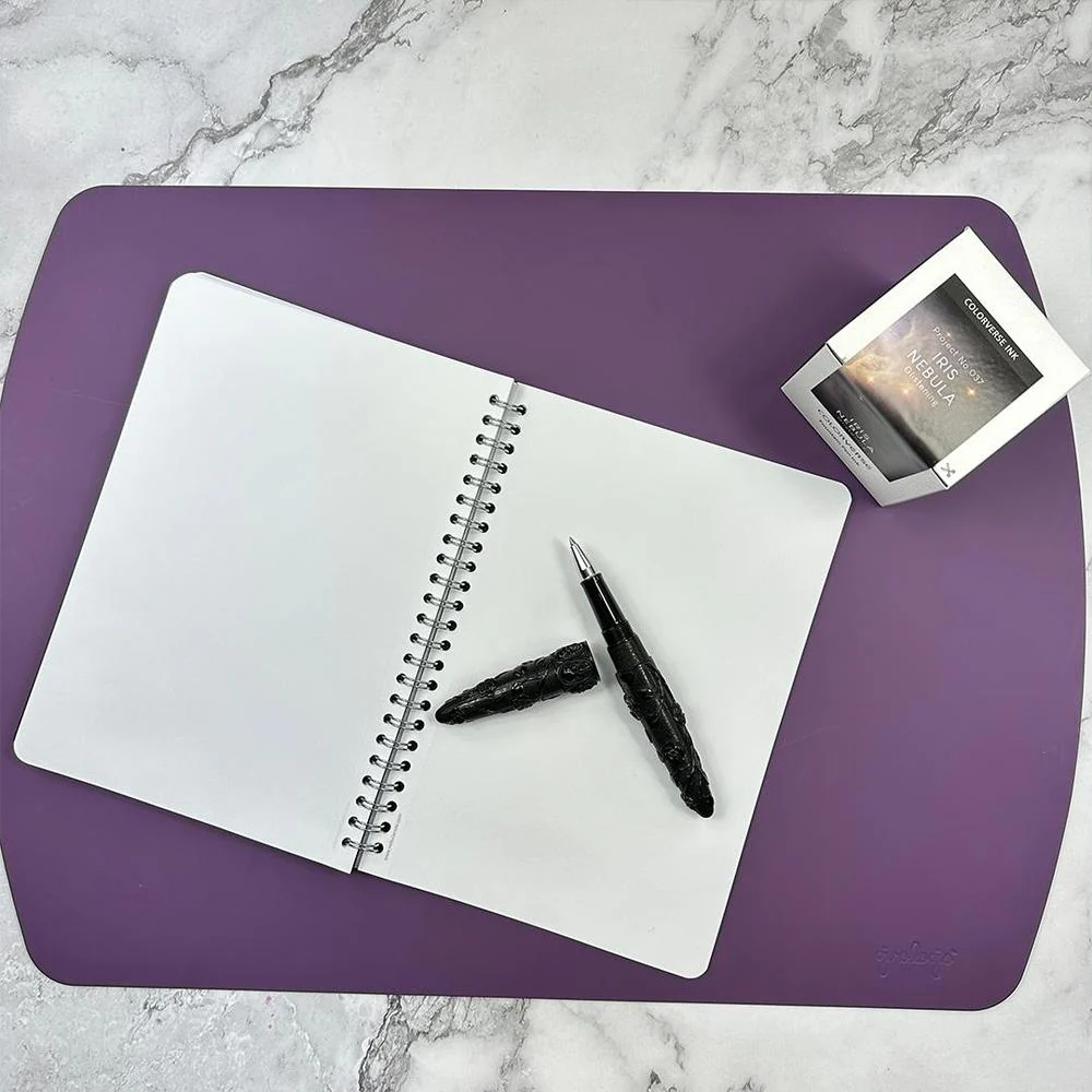 Girologio Writing Mat - Repurposed Leather - Image 9