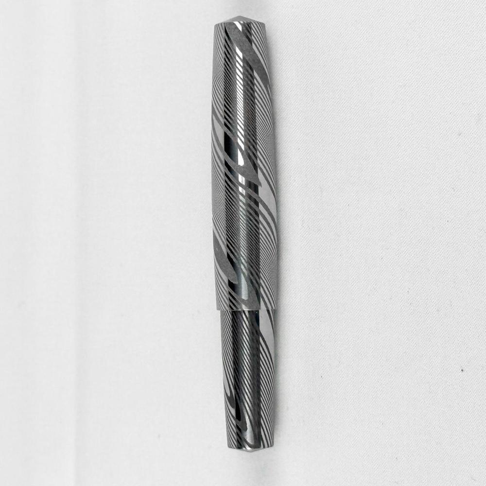 Gravitas Fountain Pen - Dinkey - Damascus - Image 3