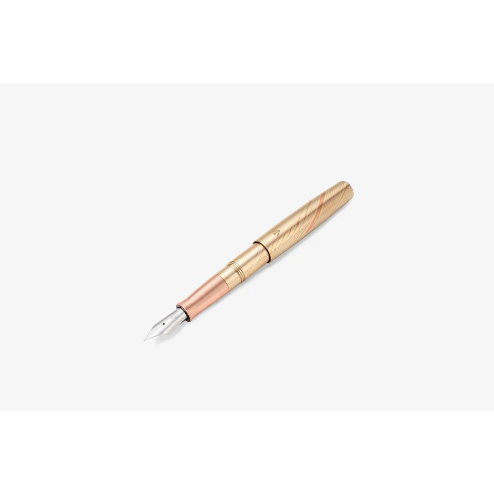 Gravitas Fountain Pen - Dinkey - Mokume Gane - Image 2