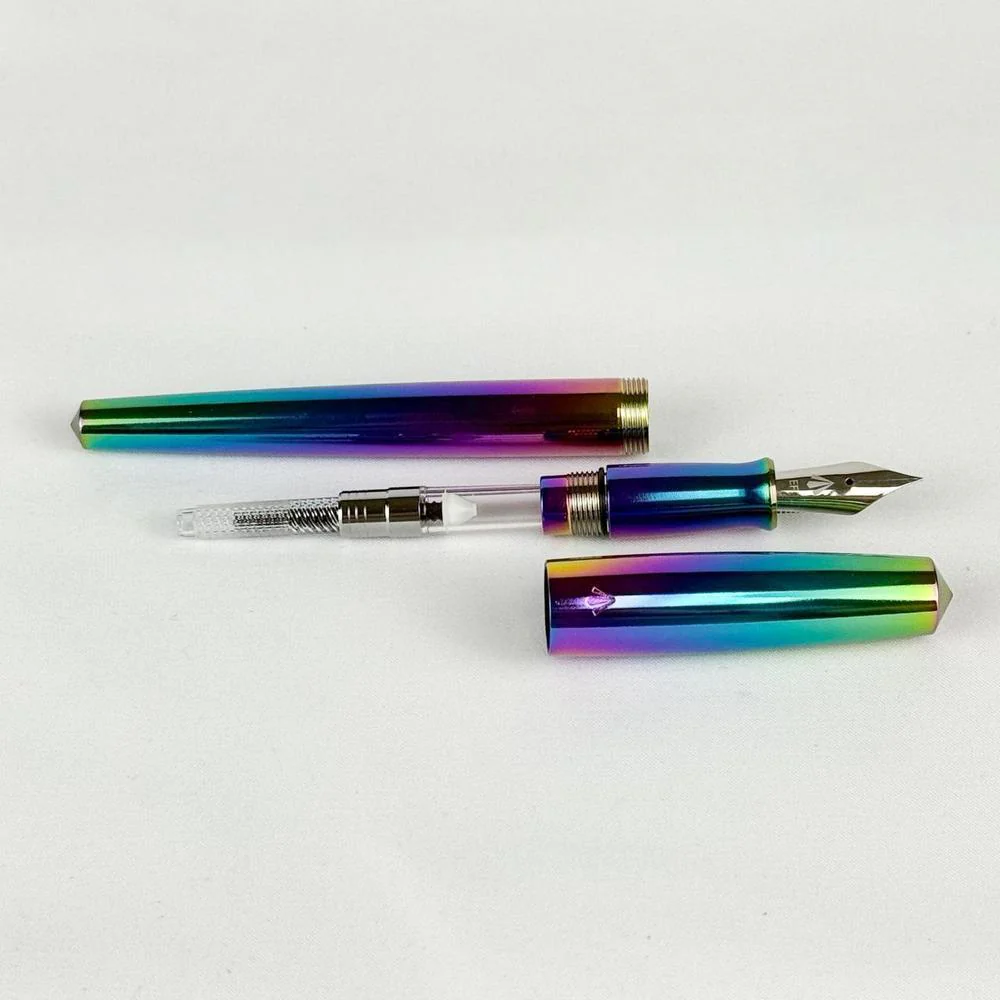Gravitas Fountain Pen - Entry - Rainbow Skittle PvD - Image 2