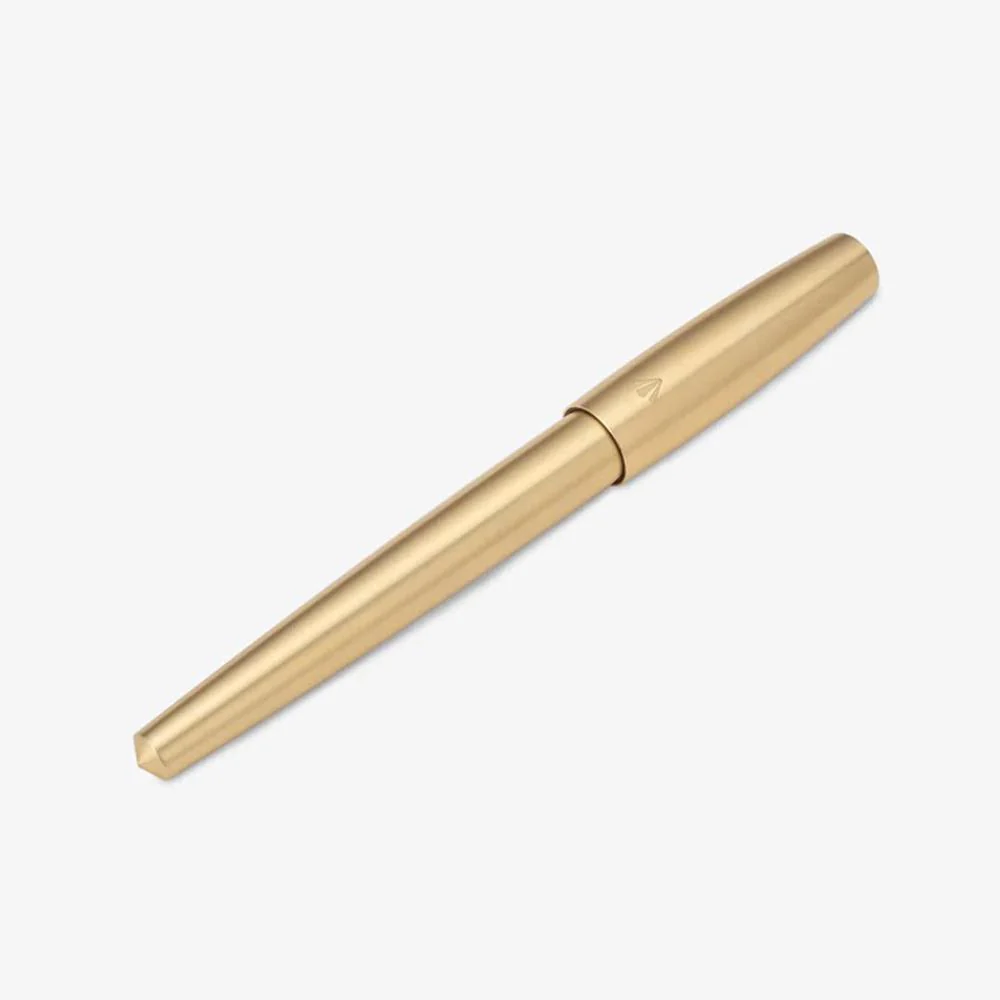 Gravitas Fountain Pen - Entry - Raw Brass - Image 2