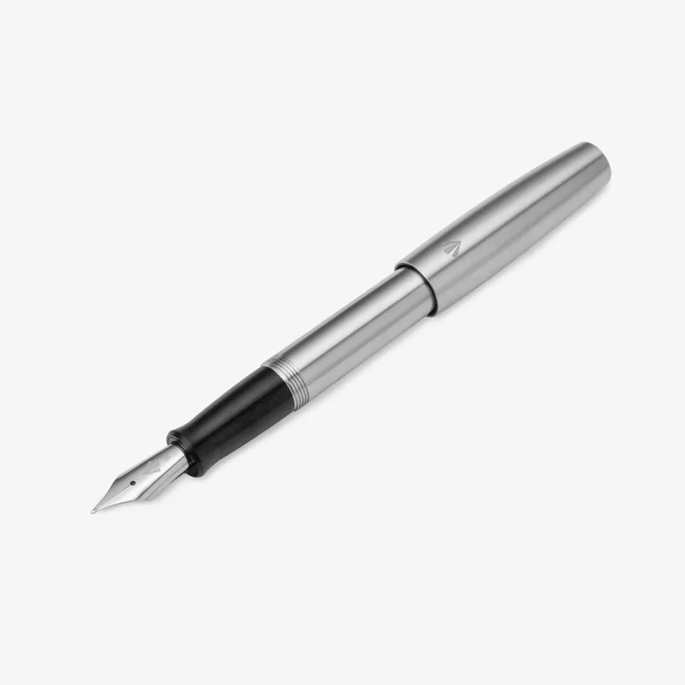 Gravitas Fountain Pen - Entry - Raw Stainless Steel - Image 3
