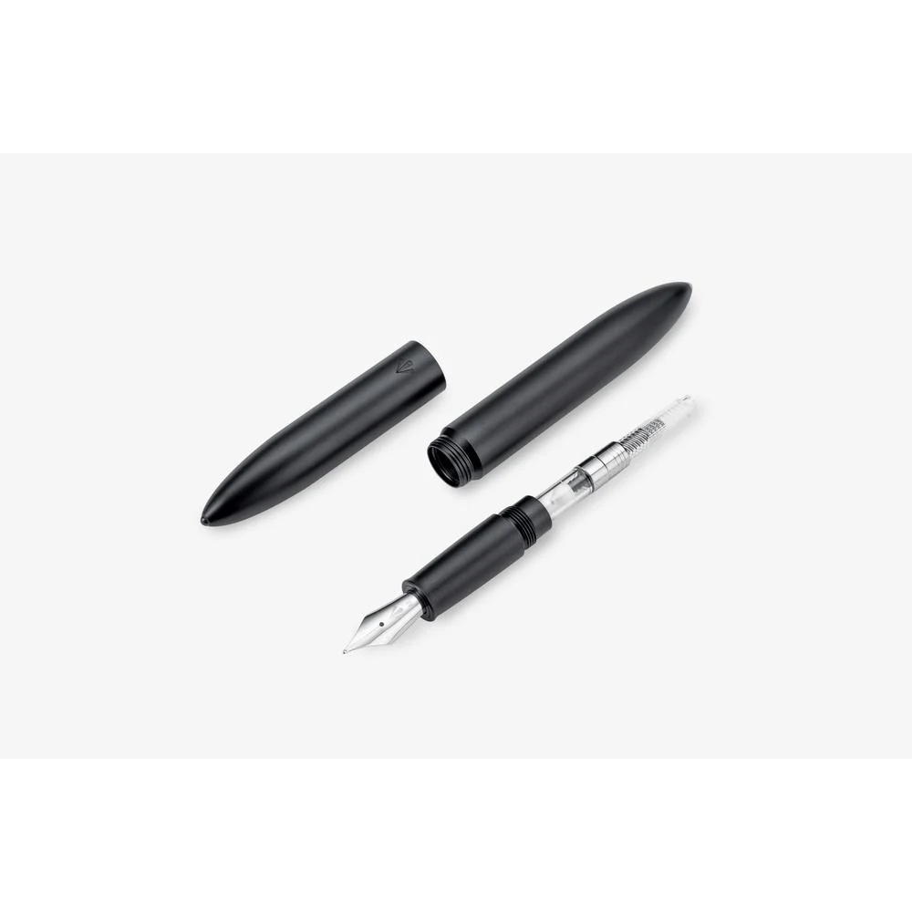 Gravitas Fountain Pen - Flagship Aluminium - Black - Image 3