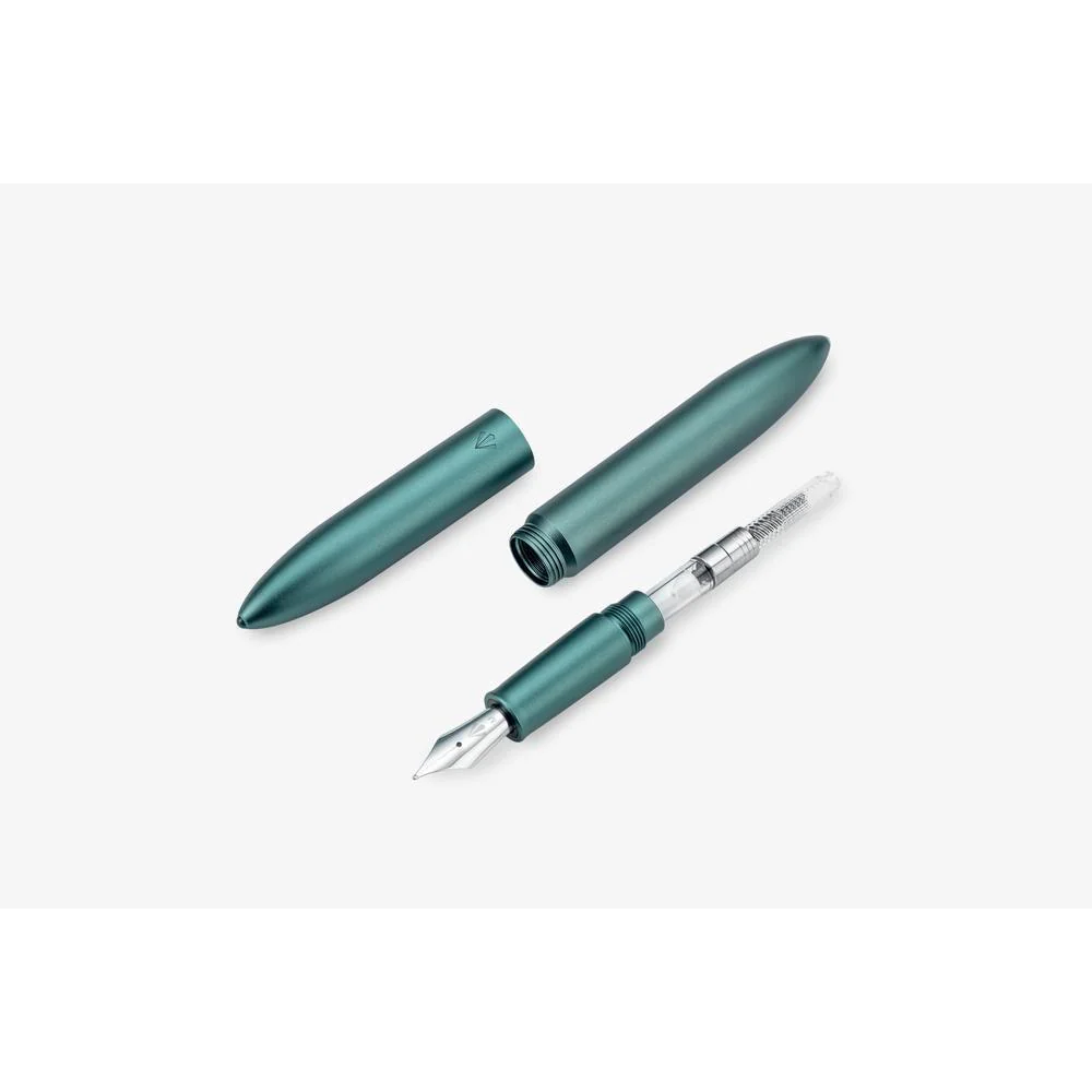 Gravitas Fountain Pen - Flagship Aluminium - Pine - Image 3