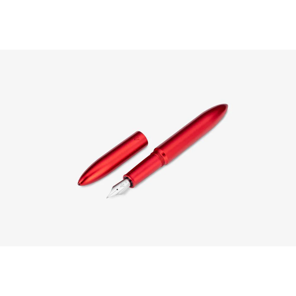 Gravitas Fountain Pen - Flagship Aluminium - Red - Image 3