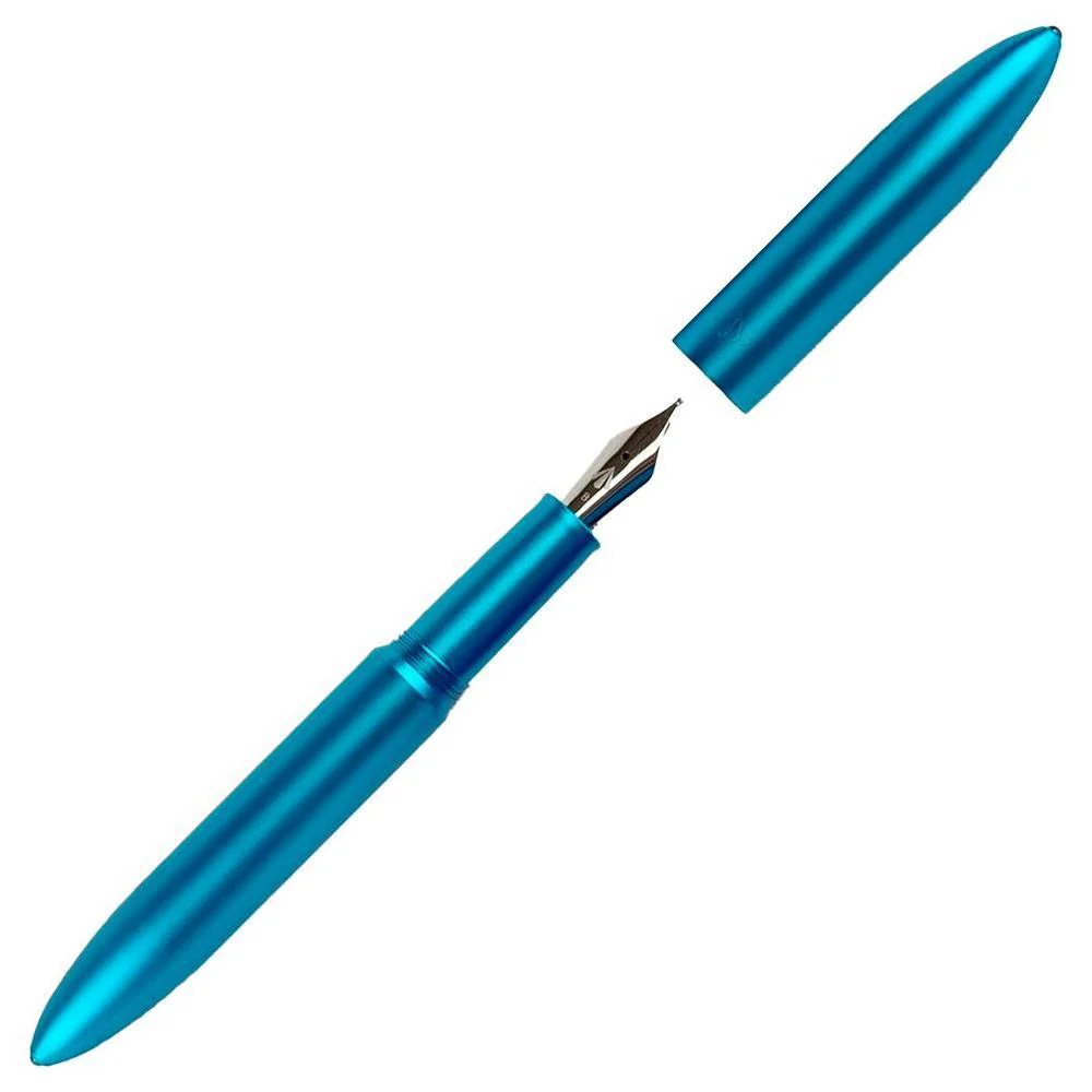 Gravitas Fountain Pen - Flagship Aluminium - Turquoise - Image 3