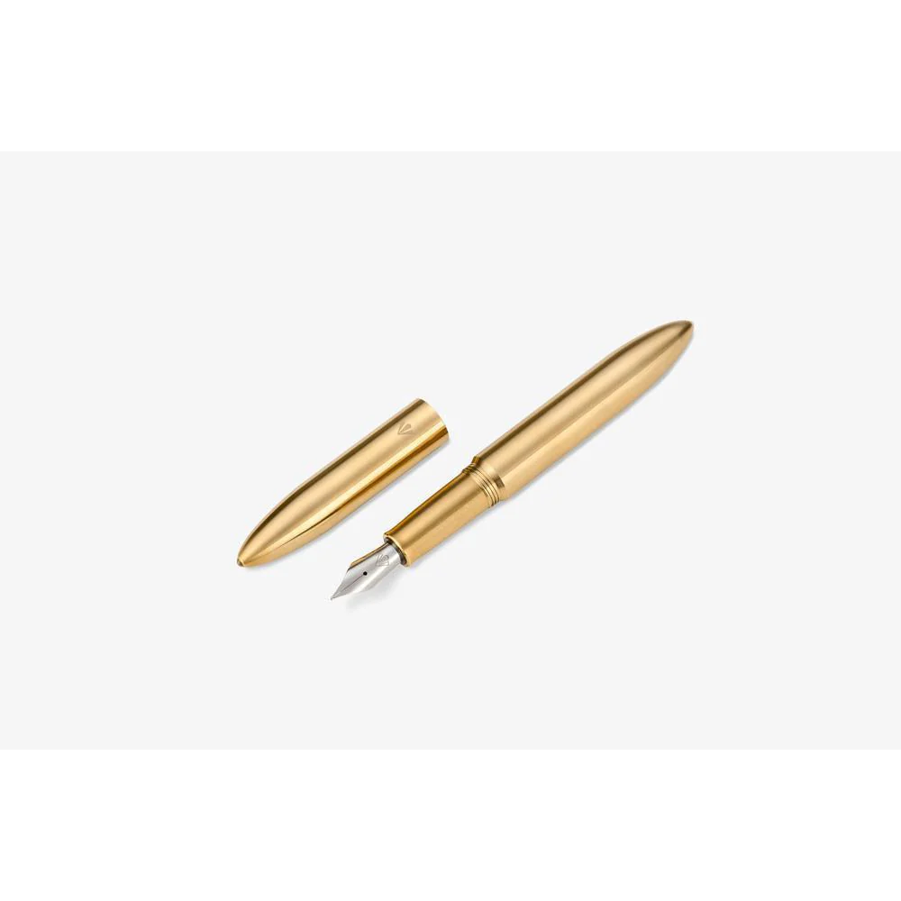 Gravitas Fountain Pen - Flagship - Raw Aluminum Bronze - Limited Edition (2025) - Image 2