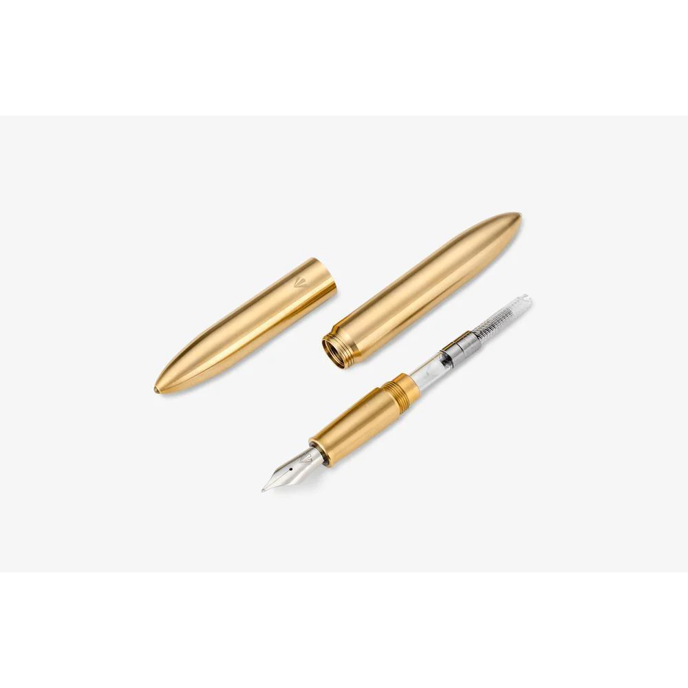 Gravitas Fountain Pen - Flagship - Raw Aluminum Bronze - Limited Edition (2025) - Image 3