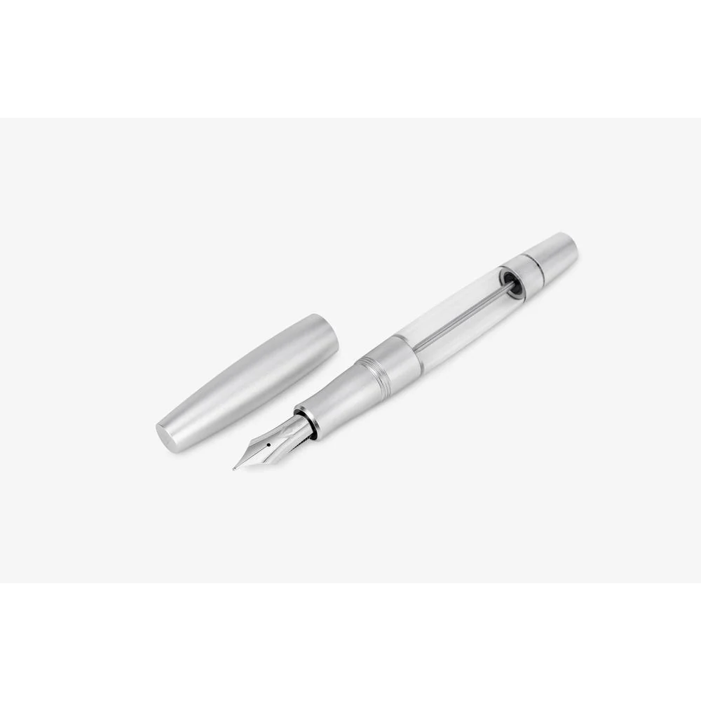 Gravitas Fountain Pen - Monster Aluminium Silver - Image 3
