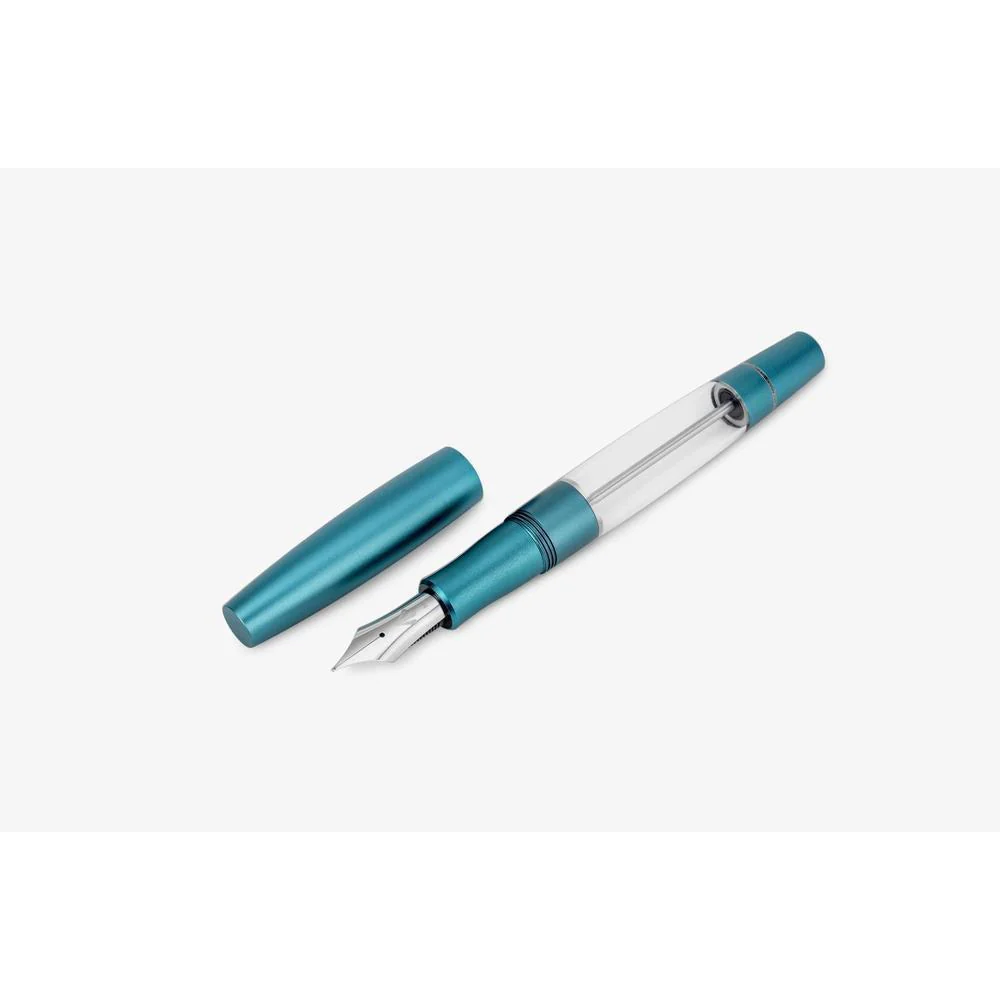 Gravitas Fountain Pen - Monster - Aluminium Teal - Image 2