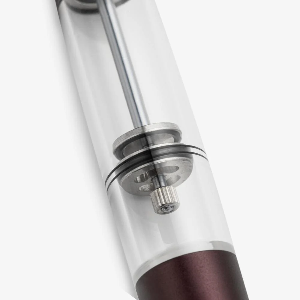 Gravitas Fountain Pen - Monster - Aluminum Cherry Velvet - Image 3