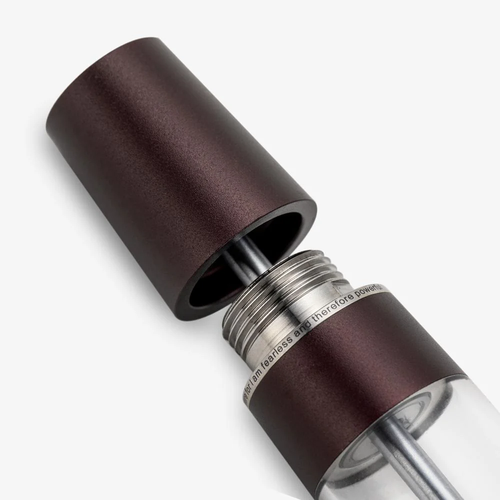Gravitas Fountain Pen - Monster - Aluminum Cherry Velvet - Image 4