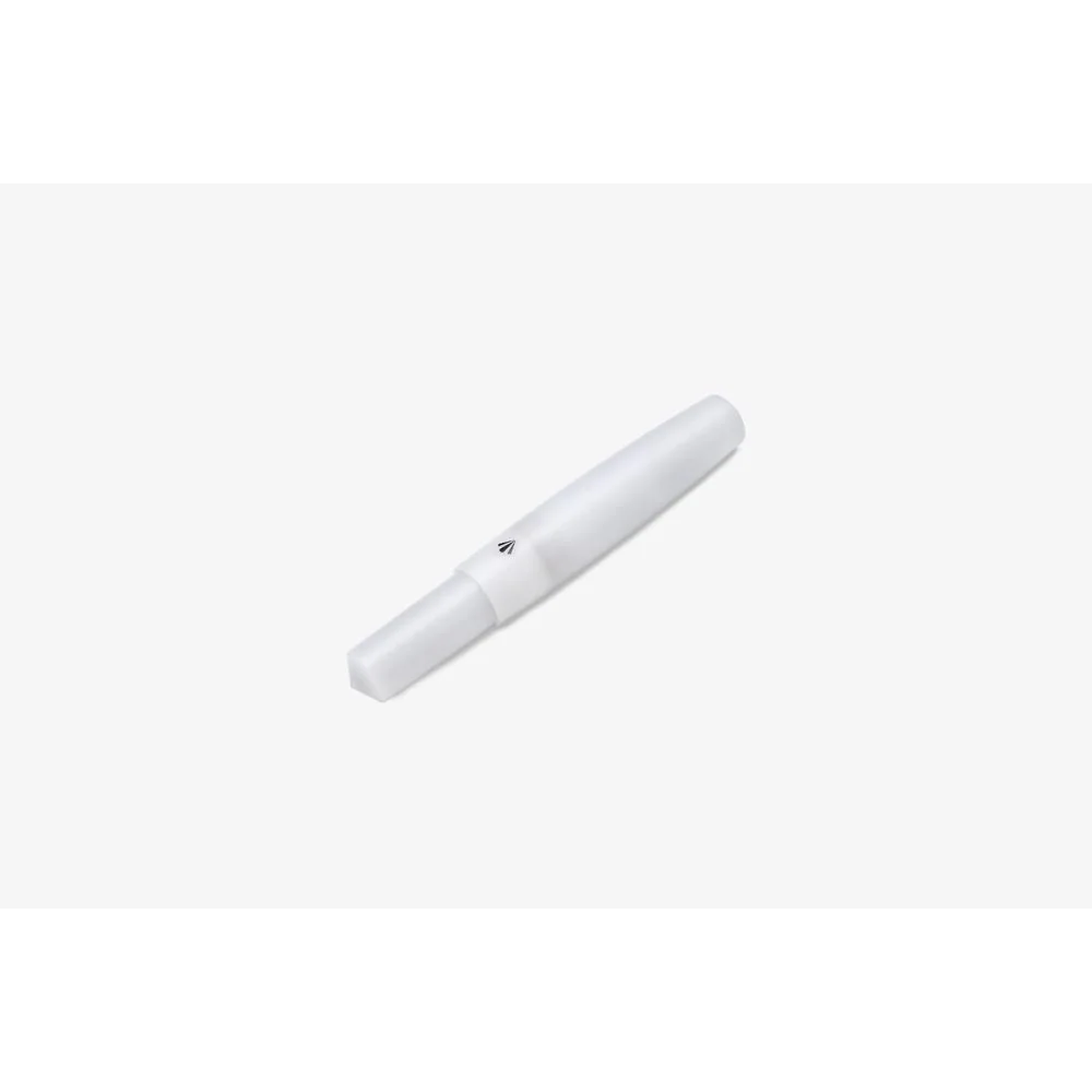 Gravitas Fountain Pen - Pocket - Full White Delrin - Image 3