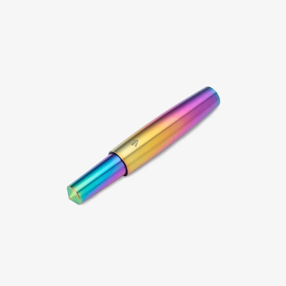 Gravitas Fountain Pen - Pocket - Grade 5 Titanium Rainbow Skittle PVD - Limited Edition (2025) - Image 6