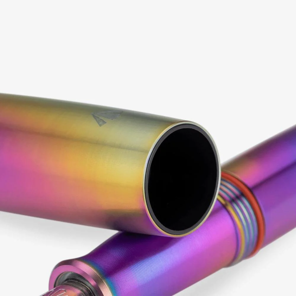 Gravitas Fountain Pen - Pocket - Grade 5 Titanium Rainbow Skittle PVD - Limited Edition (2025) - Image 8