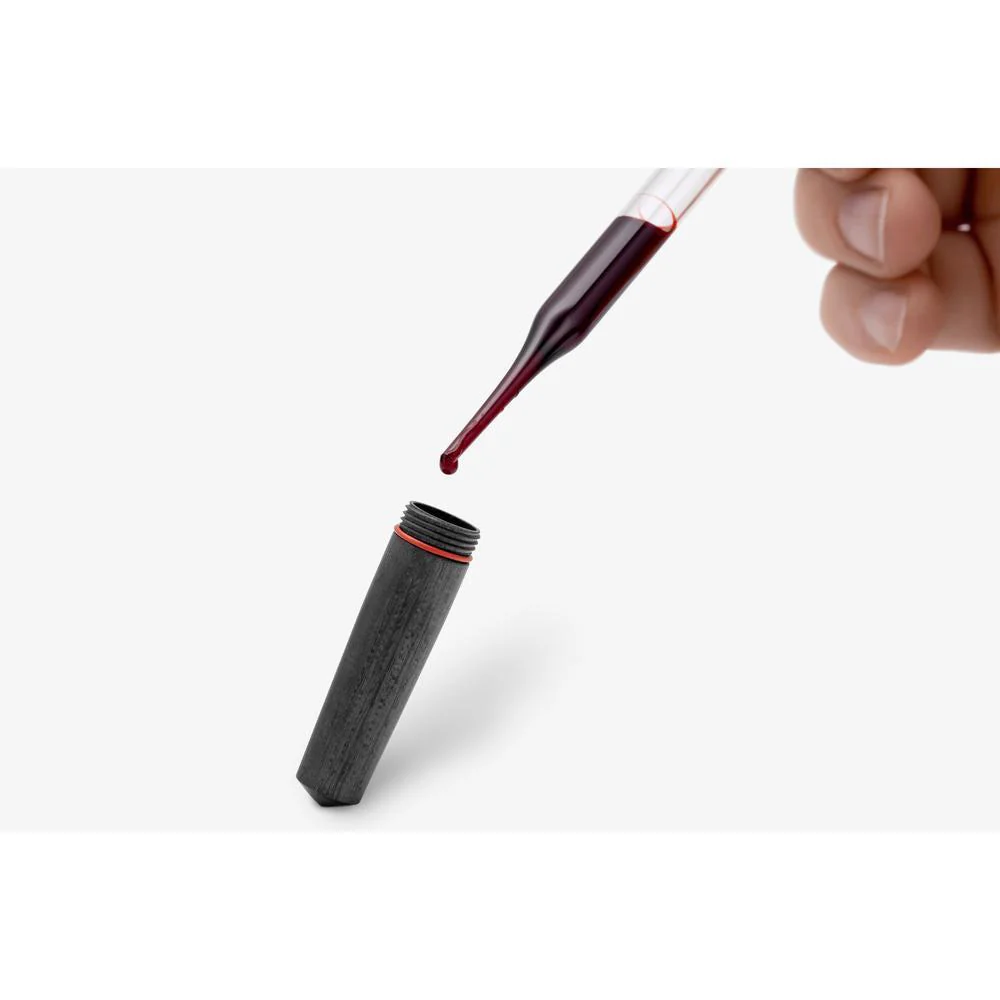 Gravitas Fountain Pen - Pocket Pultruded Carbon Fiber - Image 3