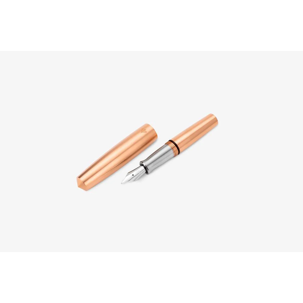 Gravitas Fountain Pen - Pocket - Raw Copper - Image 2