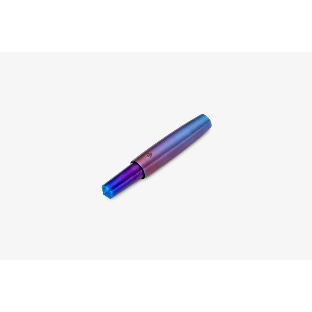 Gravitas Fountain Pen - Pocket - Raw Grade 5 Titanium TiSiNx - Image 3