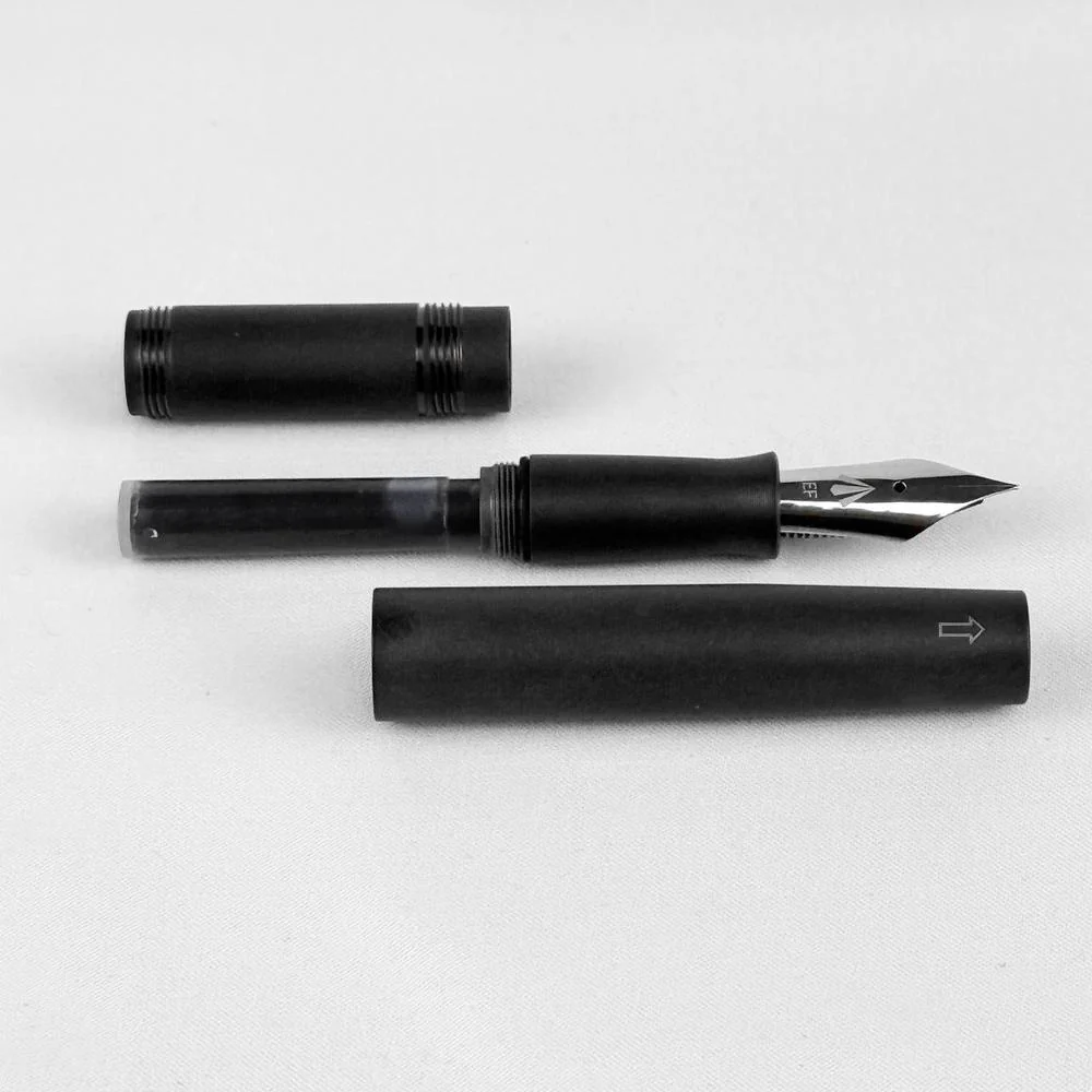 Gravitas Fountain Pen - Quark - Zirconium Stone Washed - Image 4