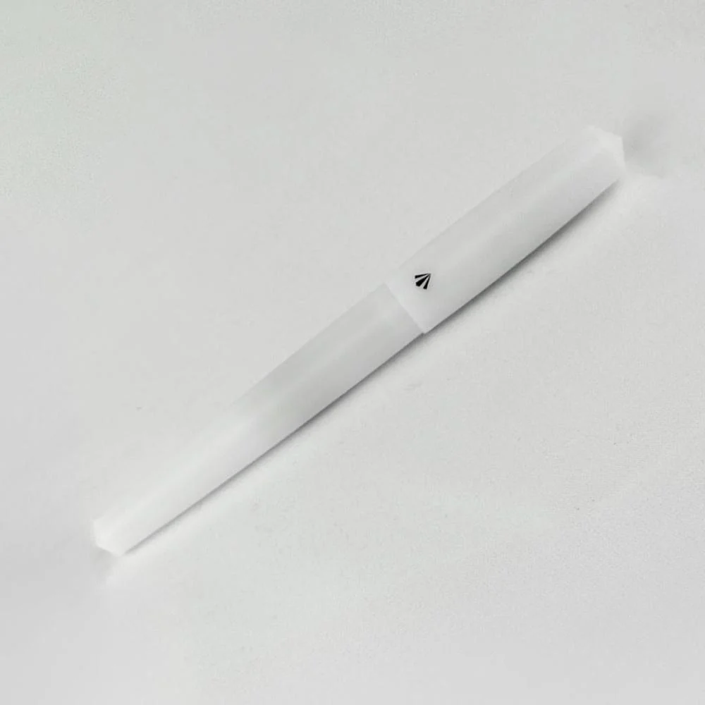 Gravitas Fountain Pen - Sentry - Full White Delrin - Image 4