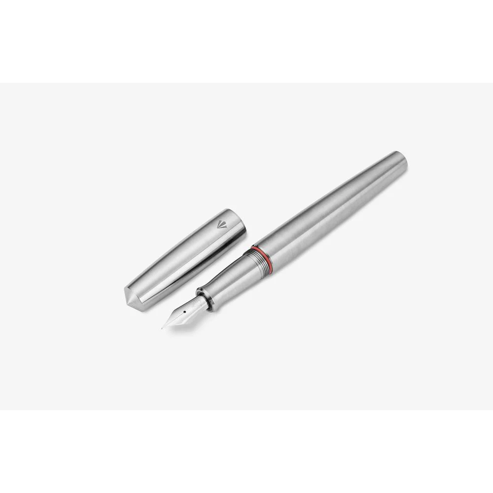 Gravitas Fountain Pen - Sentry - Raw Grade 5 Titanium - Limited Edition (2025) - Image 2