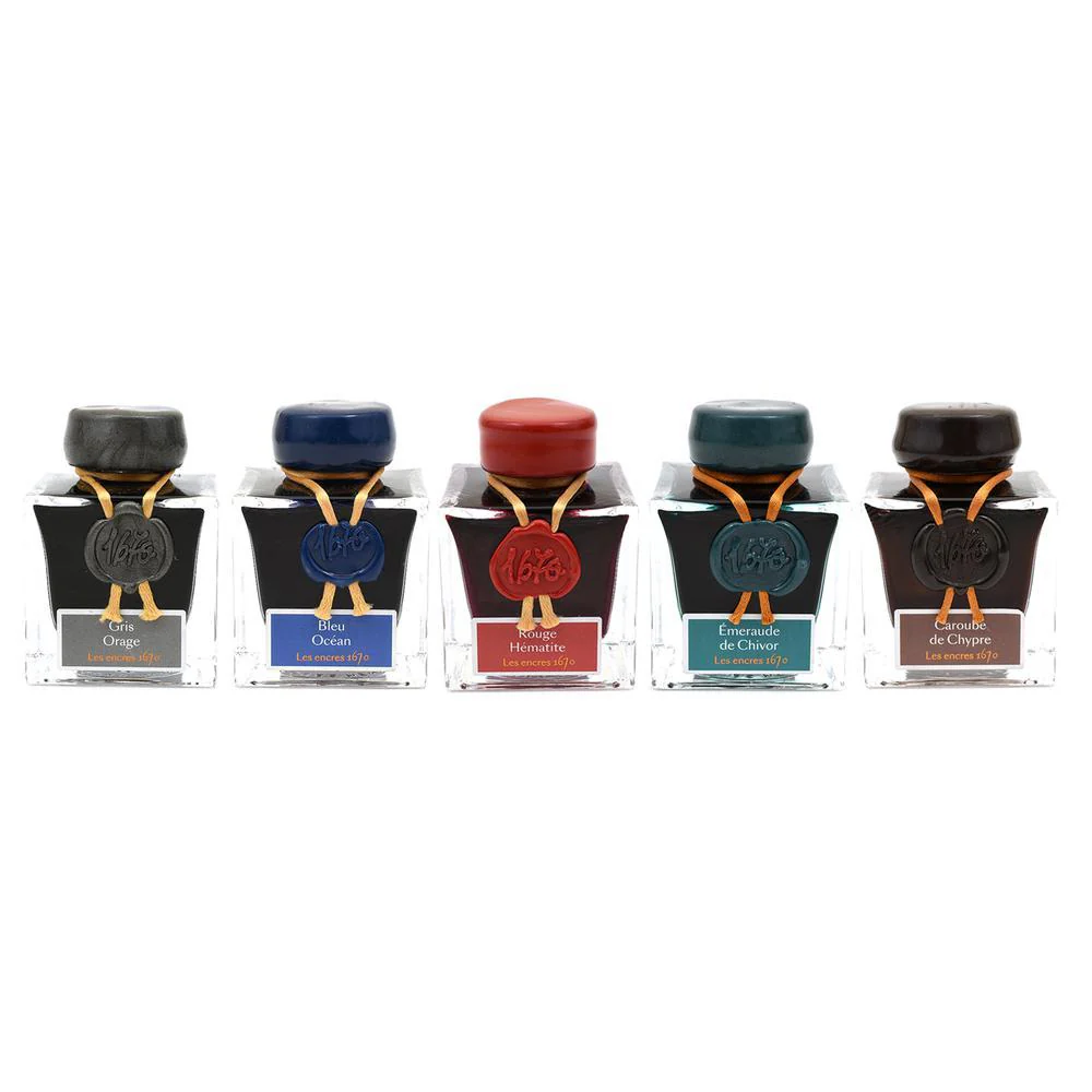 J Herbin 1670 Ink Bottle (50ml) - Anniversary Collection - Image 2