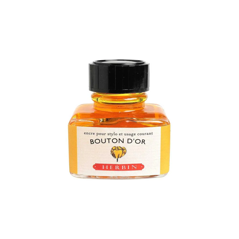 J Herbin Ink Bottle (10ml / 30ml) - Bouton d'Or - Image 3