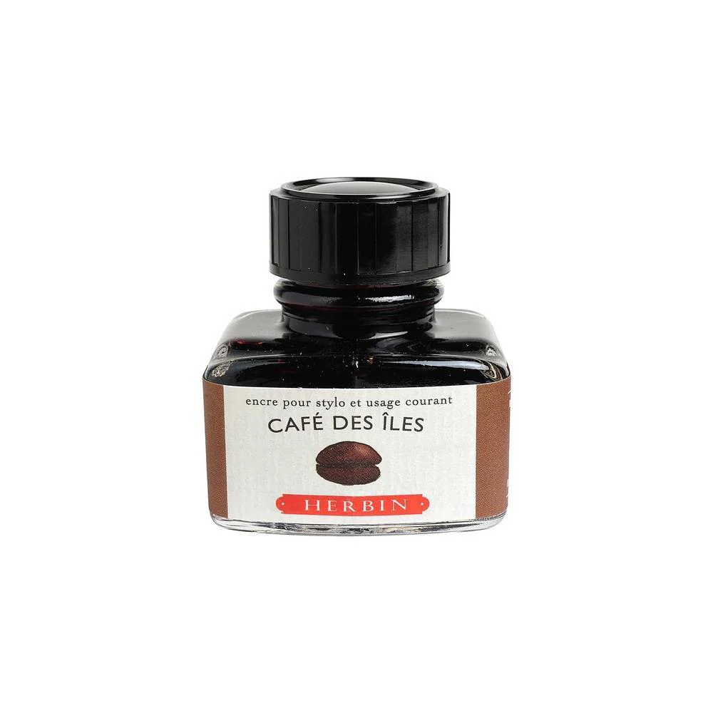 J Herbin Ink Bottle (10ml / 30ml) - Café des Îles - Image 3