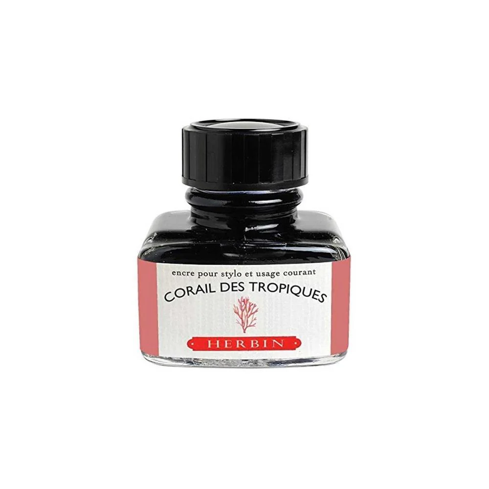 J Herbin Ink Bottle (10ml / 30ml) - Coraile des Tropiques - Image 3
