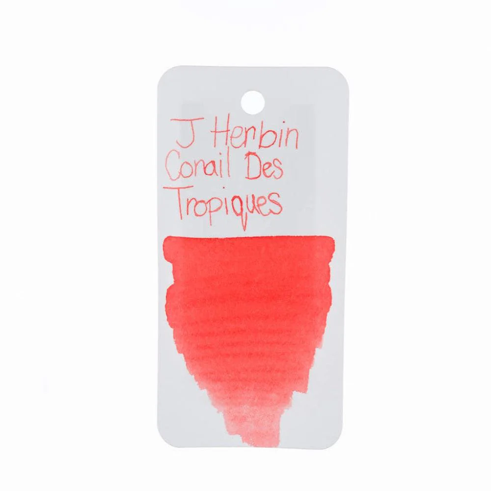 J Herbin Ink Bottle (10ml / 30ml) - Coraile des Tropiques - Image 4