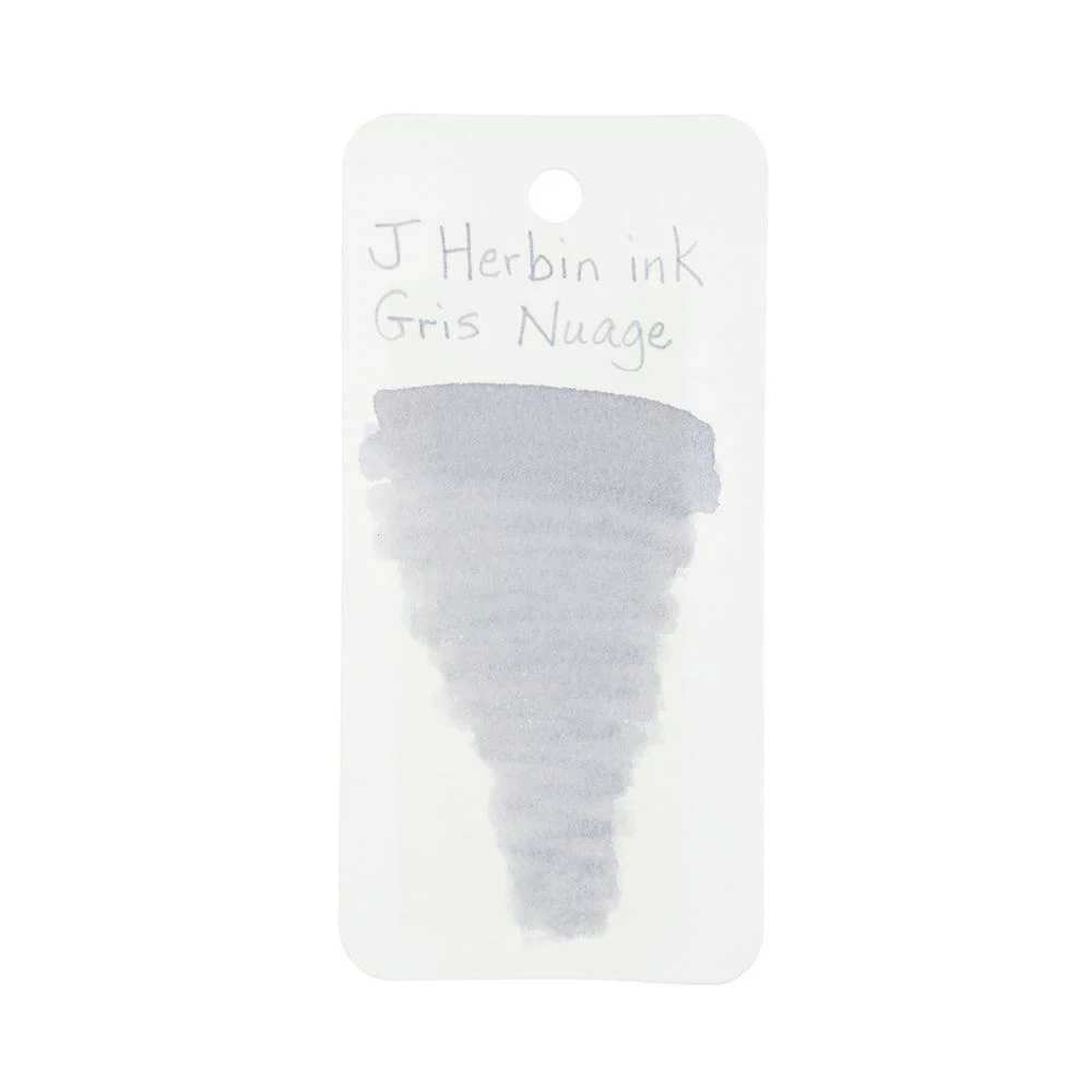 J Herbin Ink Bottle (10ml / 30ml) - Gris Nuage - Image 4
