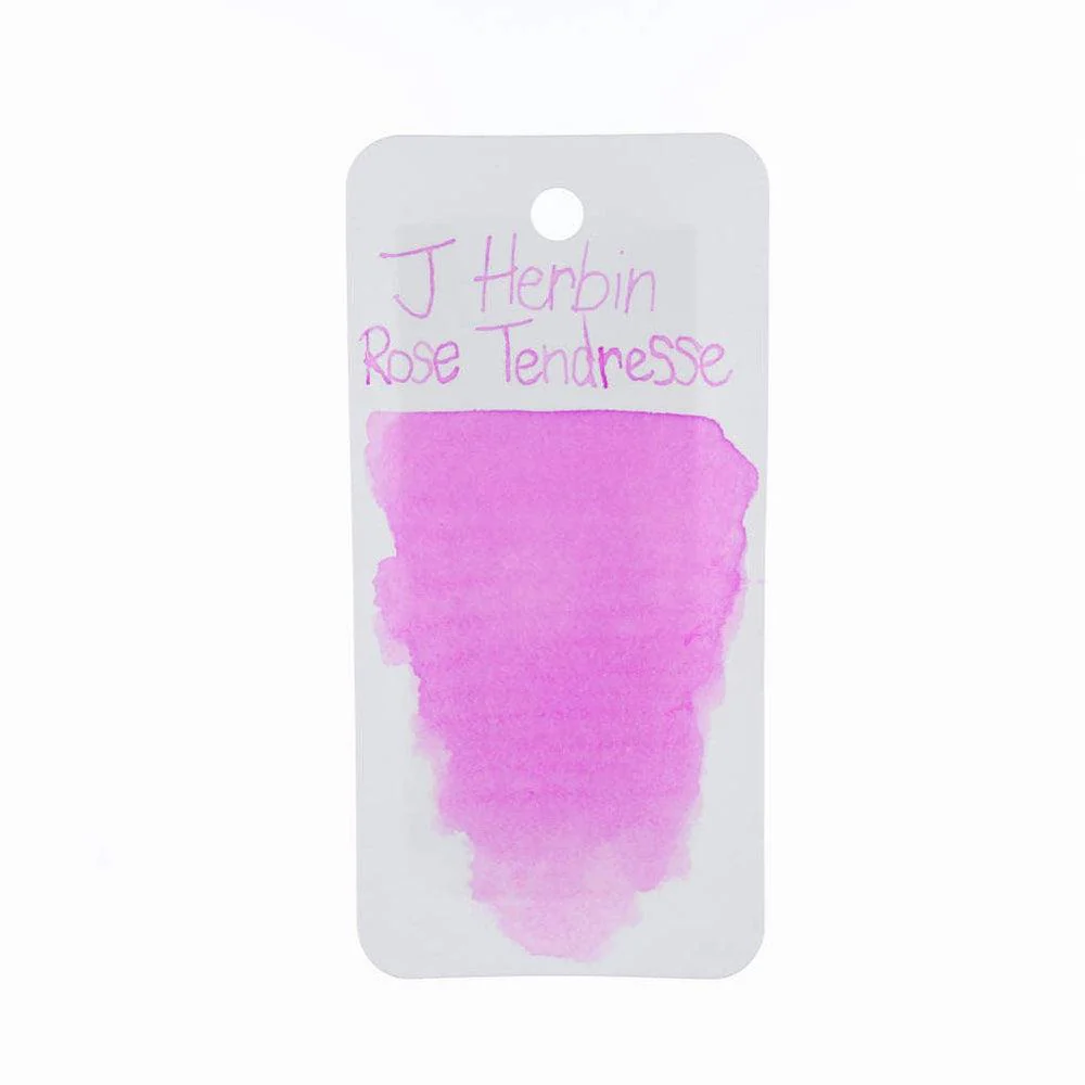 J Herbin Ink Bottle (10ml / 30ml) - Rose Tendresse - Image 4