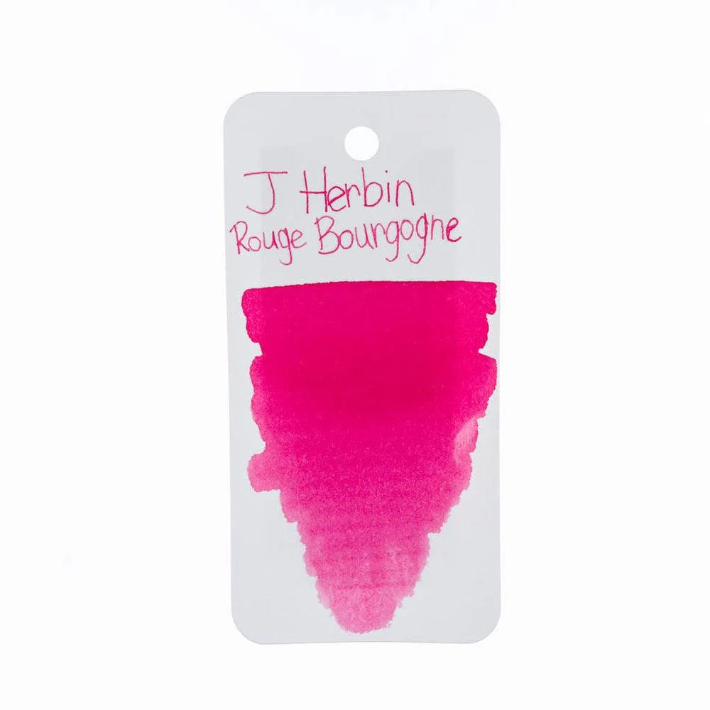 J Herbin Ink Bottle (10ml / 30ml) - Rouge Bourgogne - Image 4