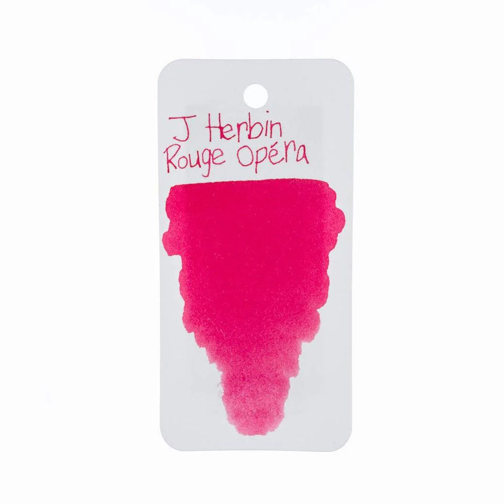 J Herbin Ink Bottle (10ml / 30ml) - Rouge Opéra - Image 4