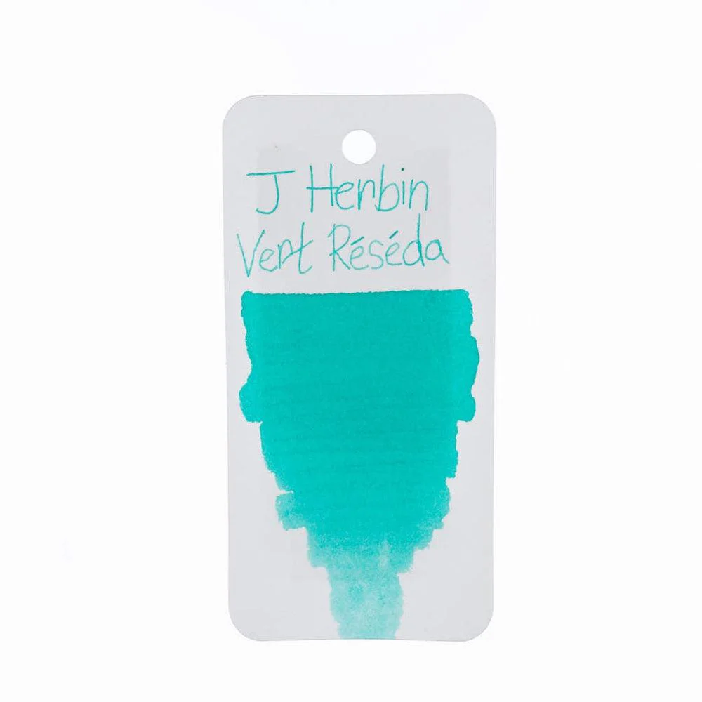 J Herbin Ink Bottle (10ml / 30ml) - Vert Réséda - Image 4