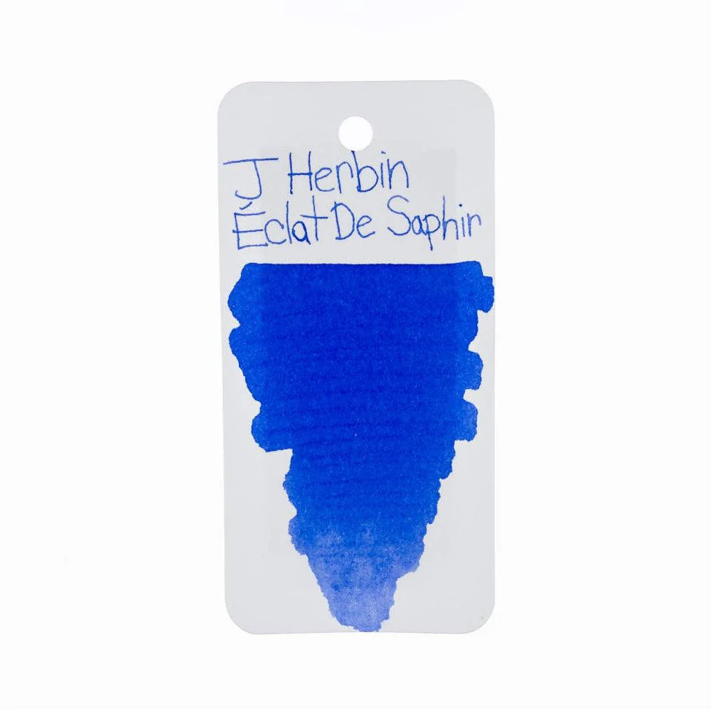 J Herbin Ink Bottle (10ml / 30ml) - Eclat de Saphir - Image 4