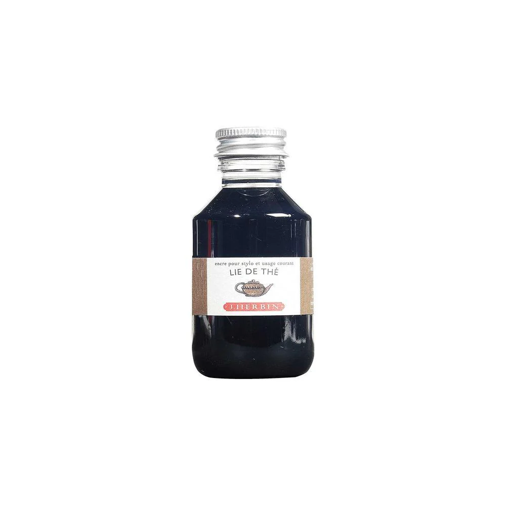 J Herbin Ink Bottle (10ml / 30ml) - Lie de Thé - Image 4