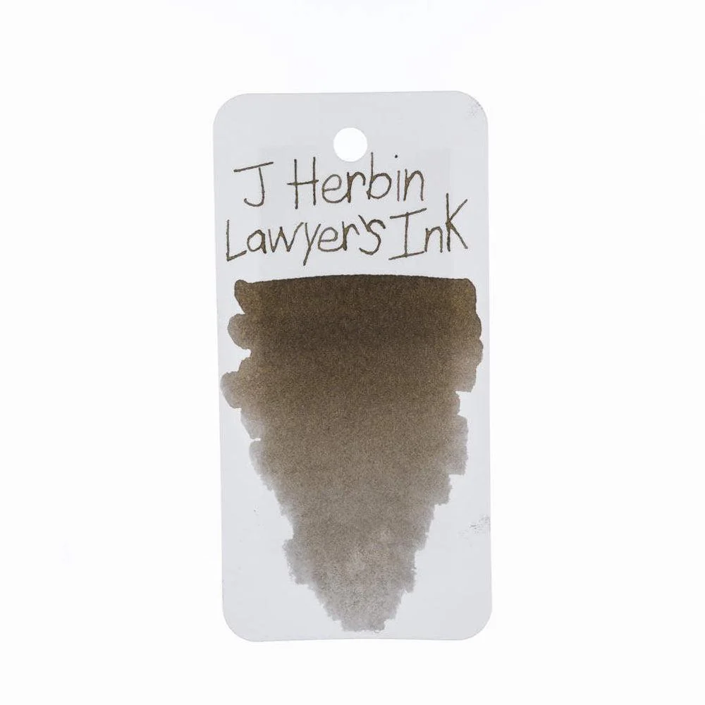 J Herbin Ink Bottle (30ml) - Authentic Ink (Encre Authentique): Lawyer's Ink - Image 2