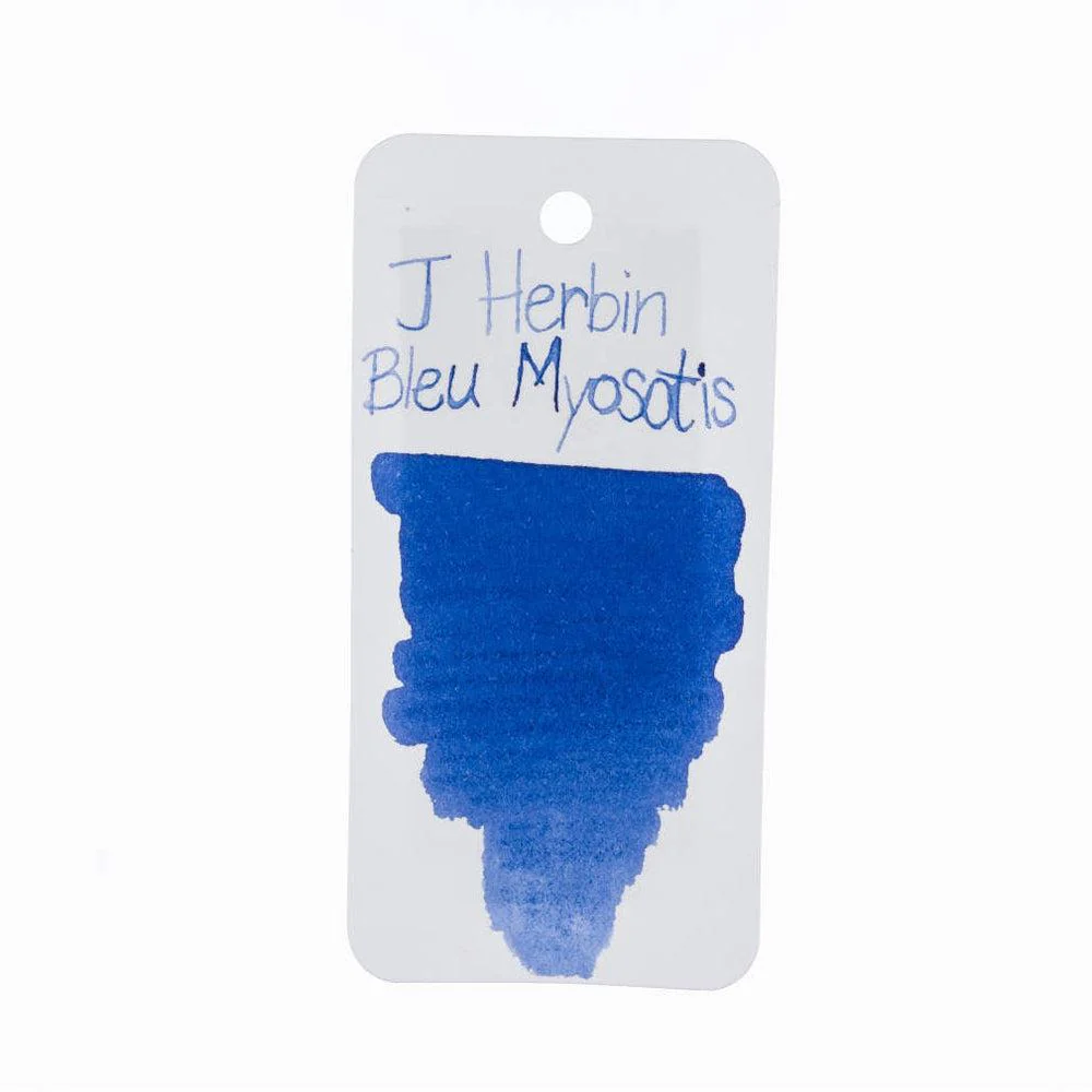 J Herbin Ink Bottle (10ml / 30ml) - Bleu Myosotis - Image 4