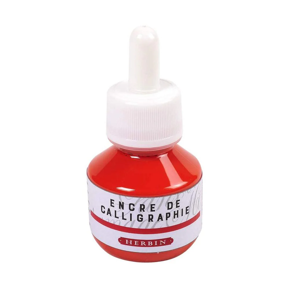 J Herbin Ink Bottle (50ml) - Calligraphy Ink (Encre De Calligraphie) - Image 2
