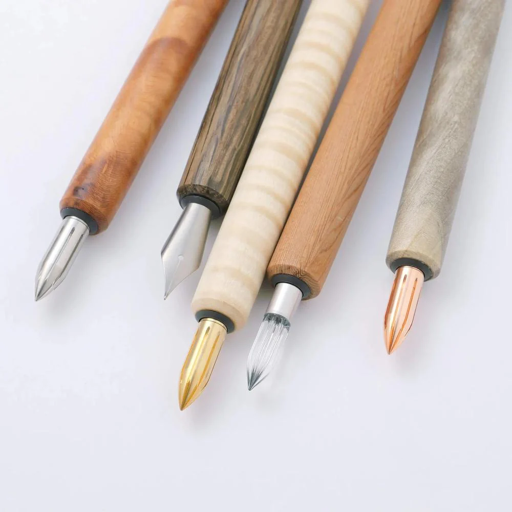 Kakimori Nib Holder - Handcrafted Wood - Image 2