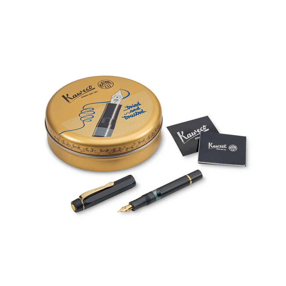Kaweco Fountain Pen - Kaweco Sport Piston Fill - Solo Black - Image 6