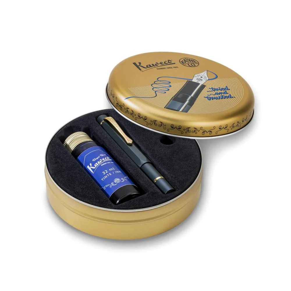 Kaweco Gift Set - Kaweco Sport Piston Fill Starter Set - Navy - Image 9