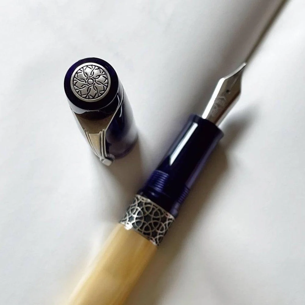 Kilk Fountain Pen - Celestial Purple & Cream (2024) - Image 6
