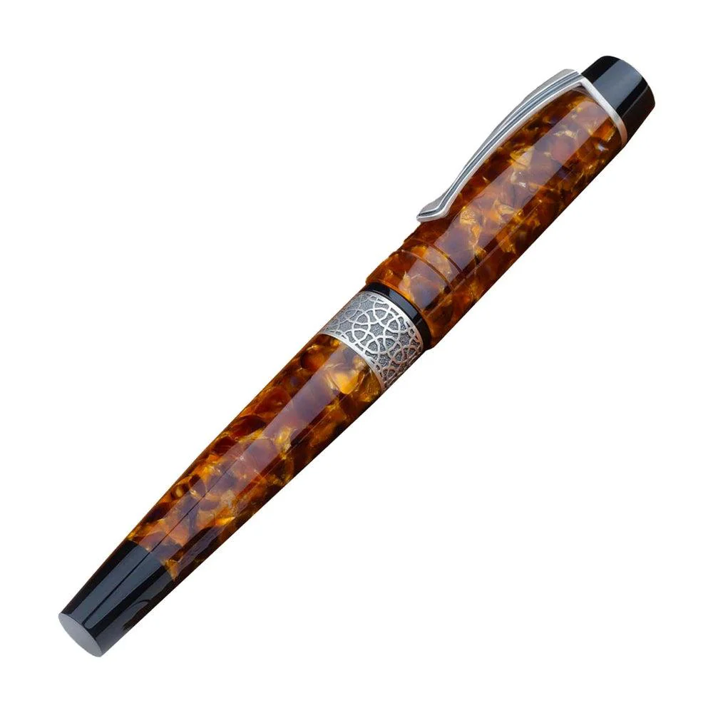 Kilk × @micahfinds Celestial Amber Aura Fountain Pen - Image 2