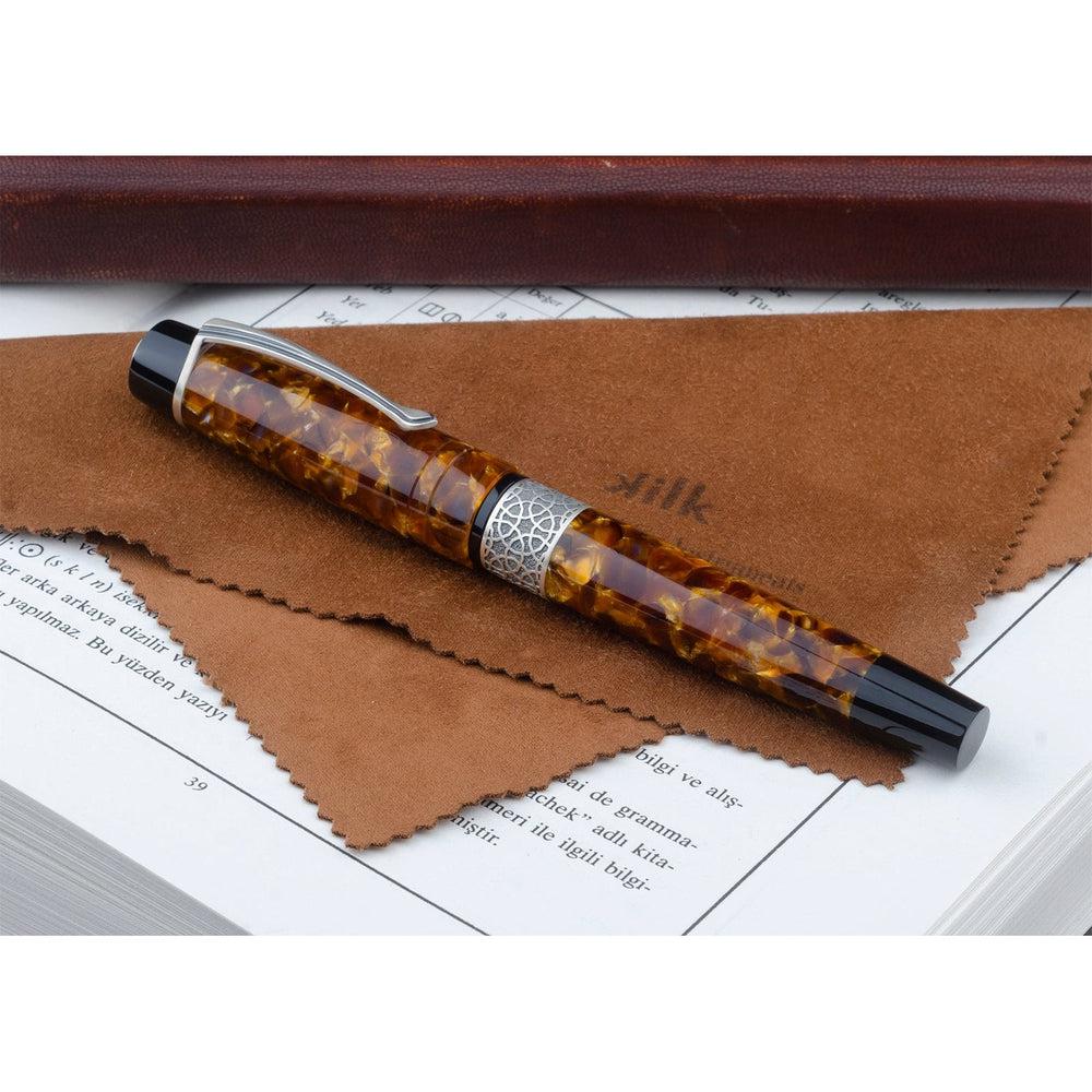Kilk × @micahfinds Celestial Amber Aura Fountain Pen - Image 3