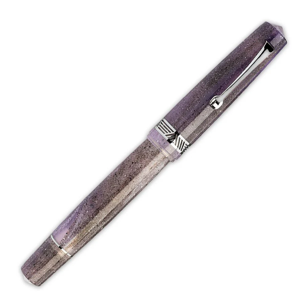 Leonardo Fountain Pen - Momento Magico (14K Gold) - Amethyst - Image 4