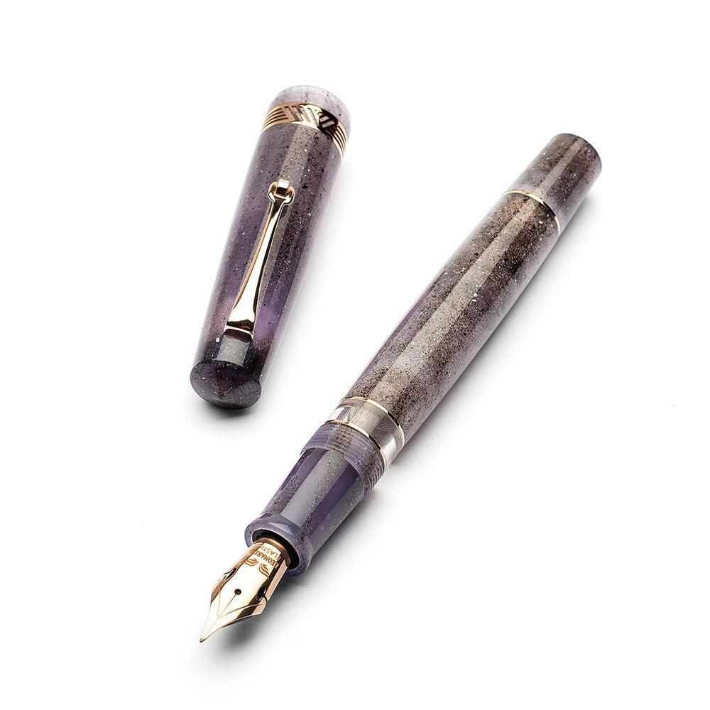 Leonardo Fountain Pen - Momento Magico (14K Gold) - Amethyst - Image 6